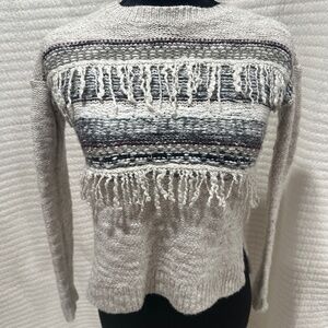 Abercrombie & Fitch Fringe Sweater